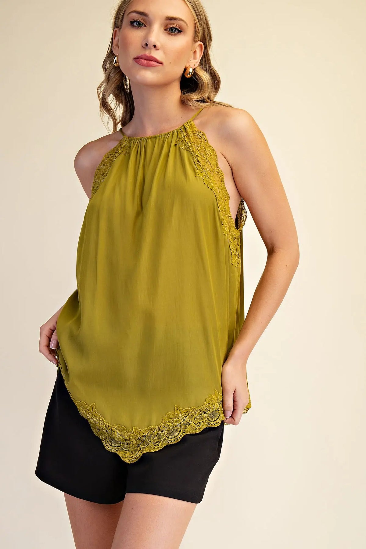 Lace Halter Top