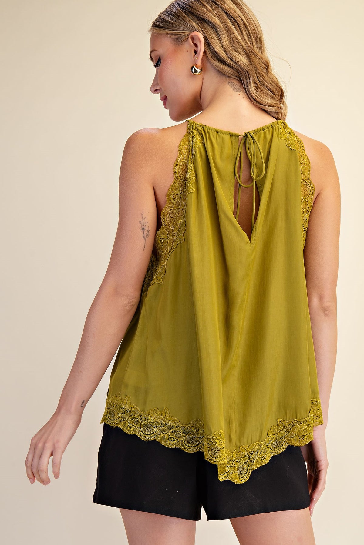 Lace Halter Top
