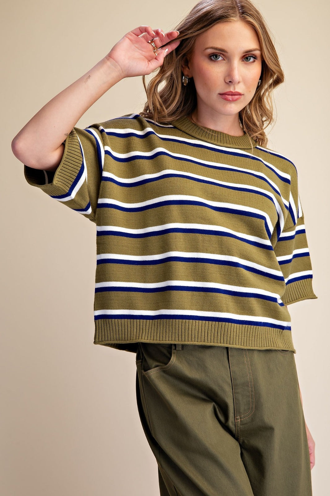 Gia Stripe Top