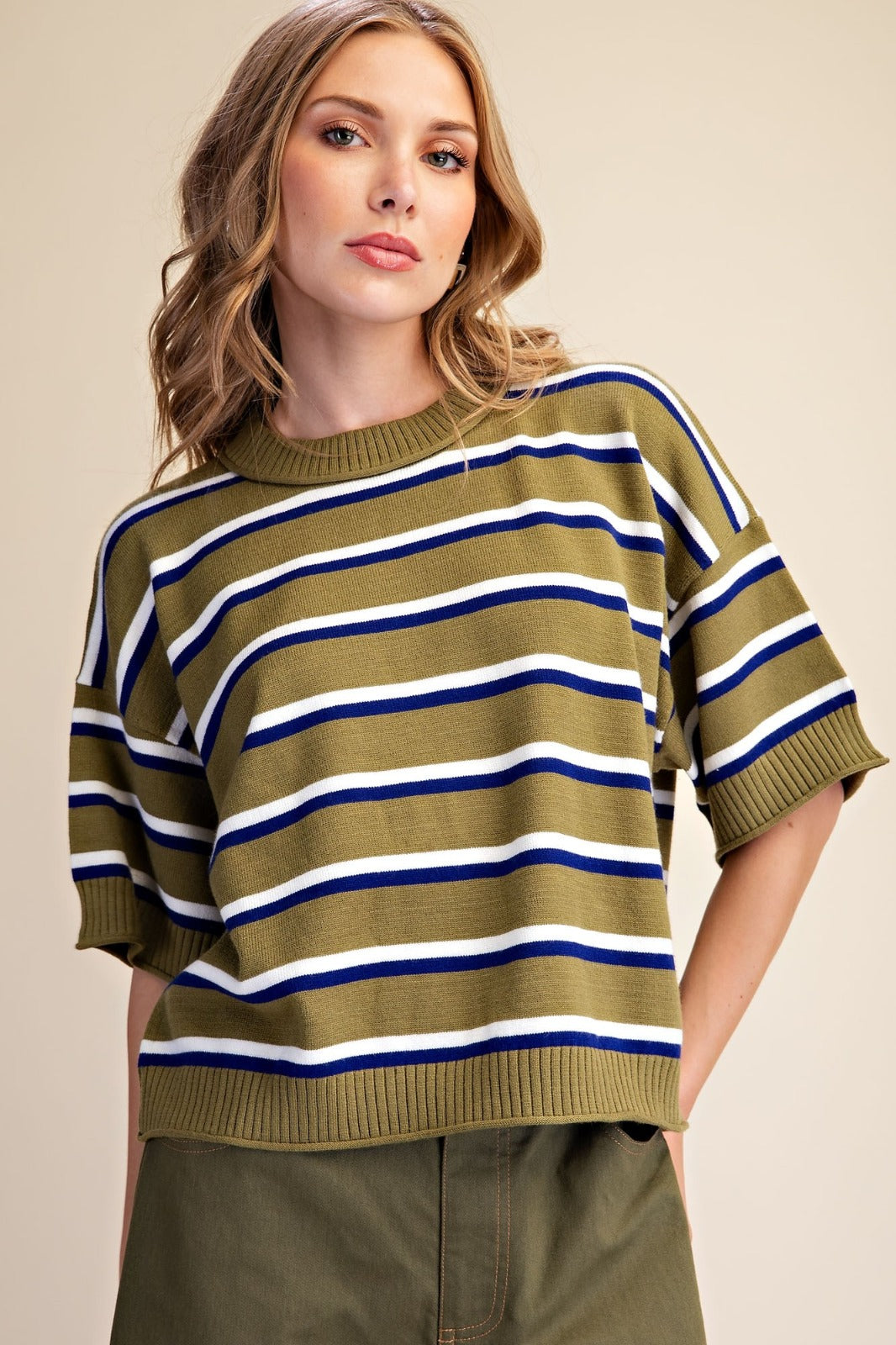 Gia Stripe Top