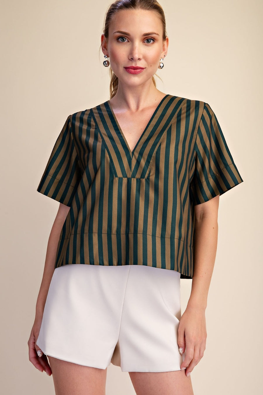 Greta Stripe Top