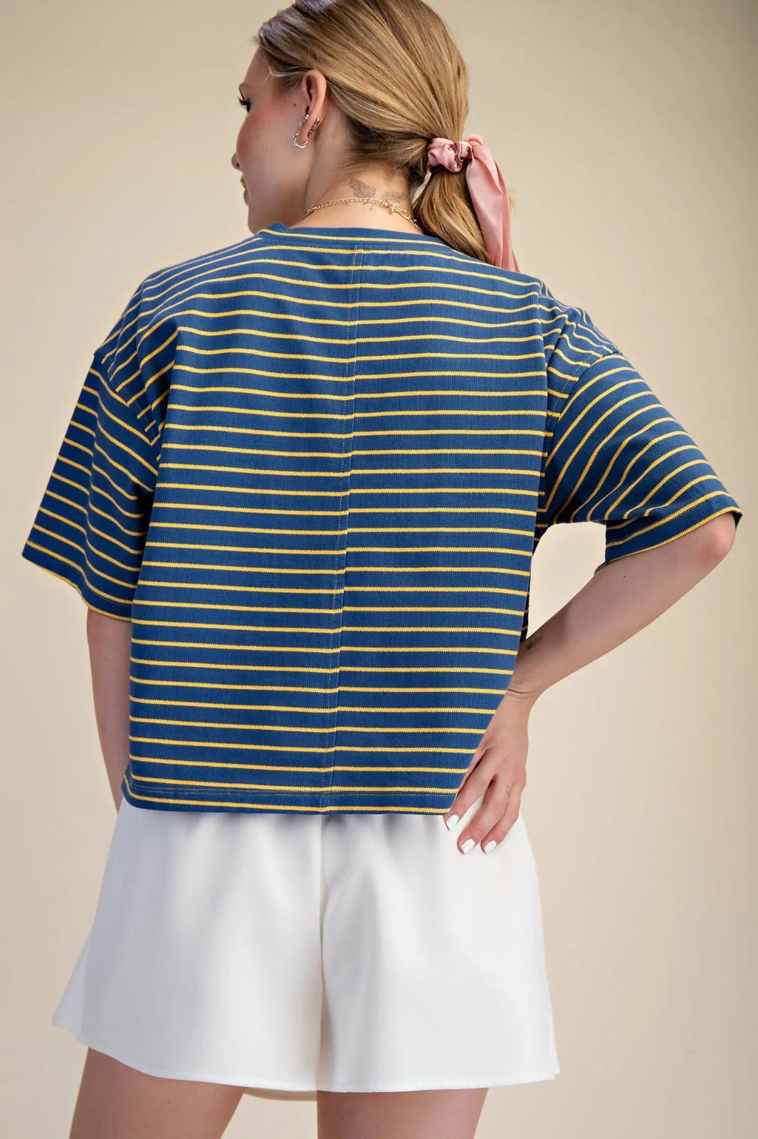 Lia Blue Top