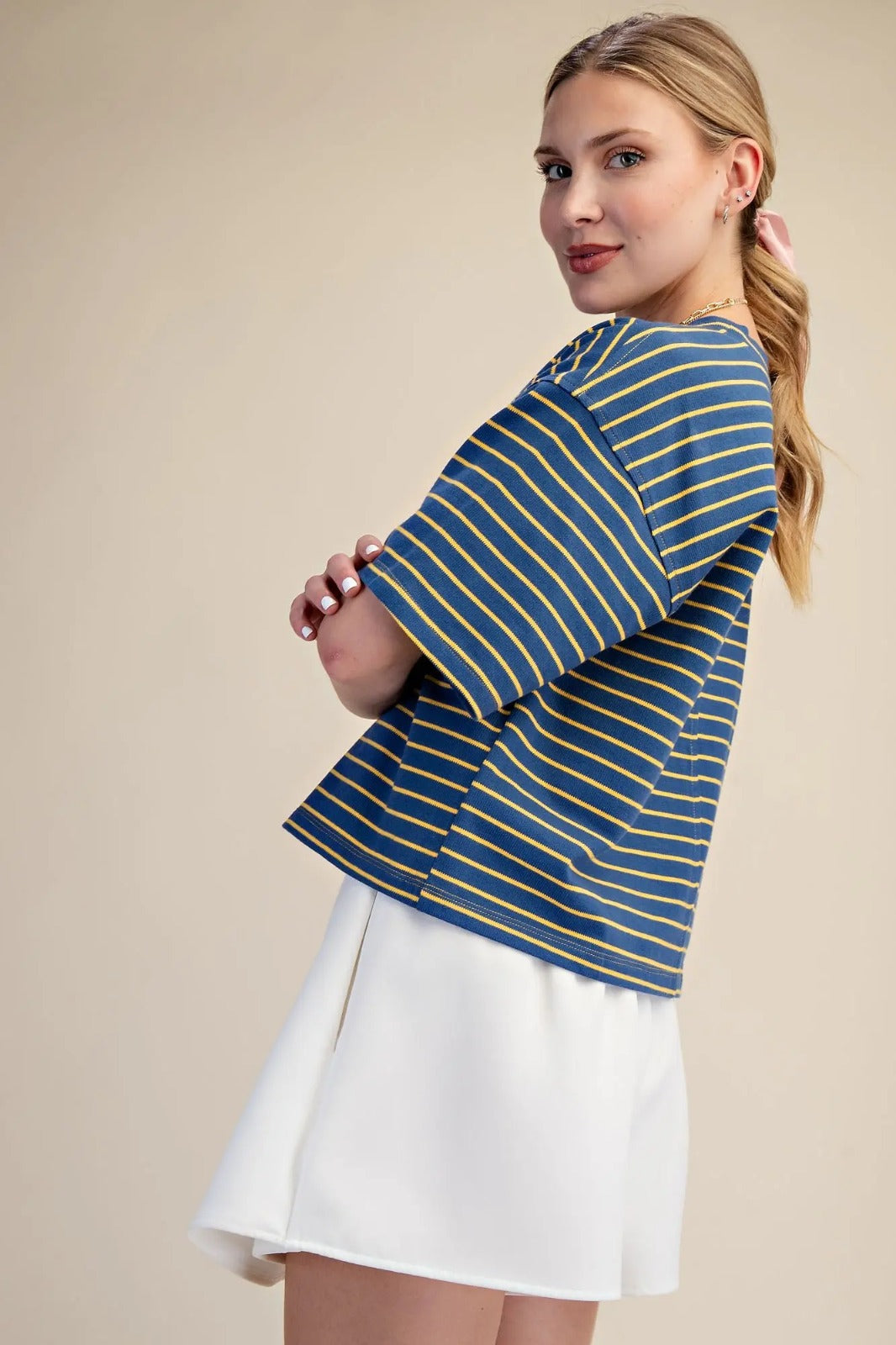 Lia Blue Top