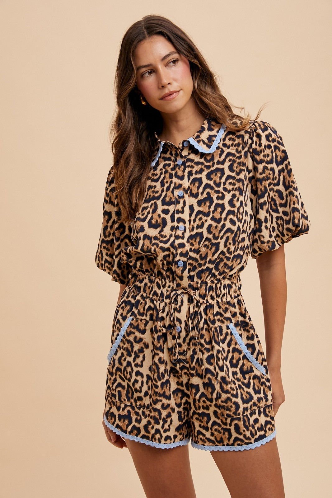 Lulú Leopard Romper