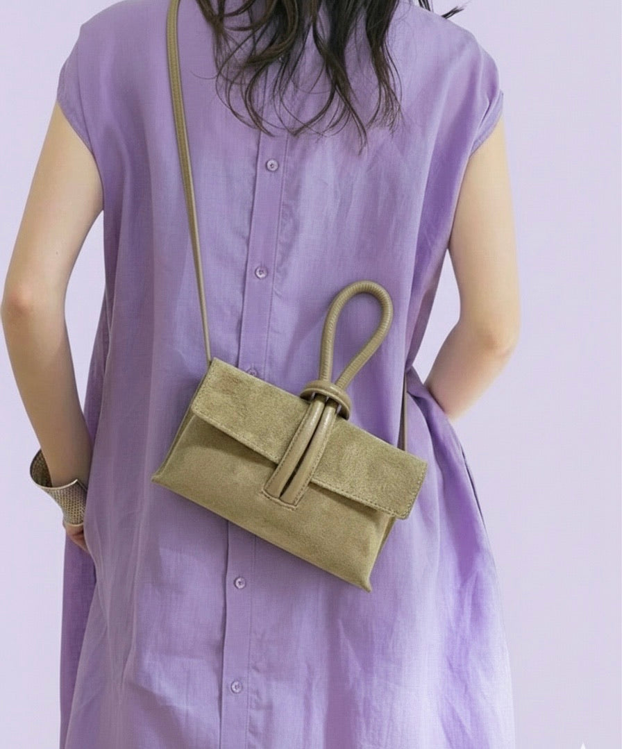 ✨ PRE-ORDEN EXCLUSIVA ✨ Renata Italian Suede Crossbody Bag