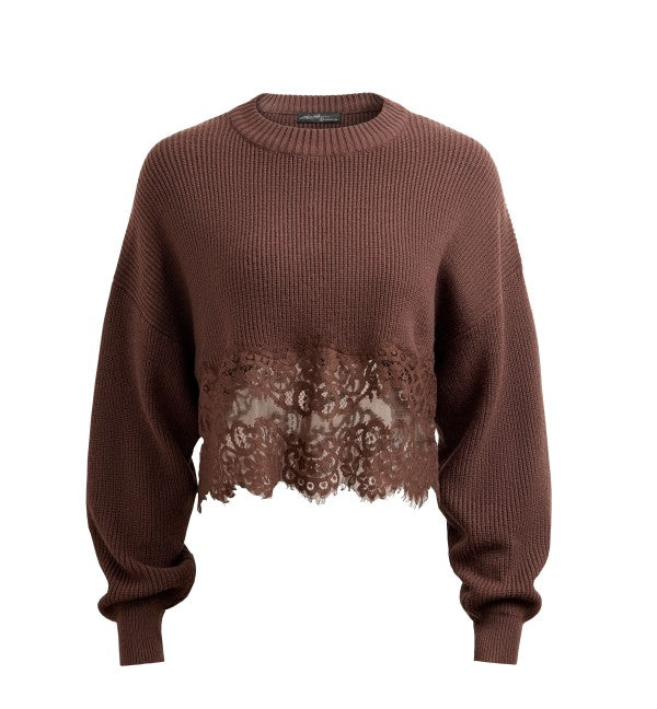 Lace Whisper Sweater