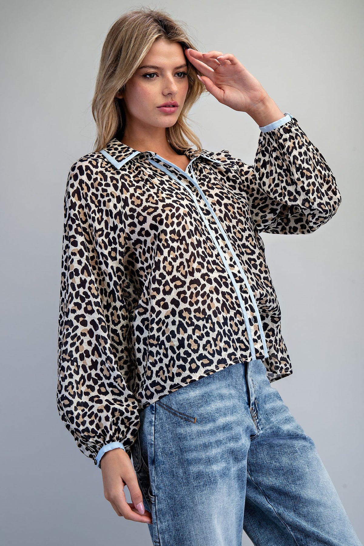 Blue Whisper Top