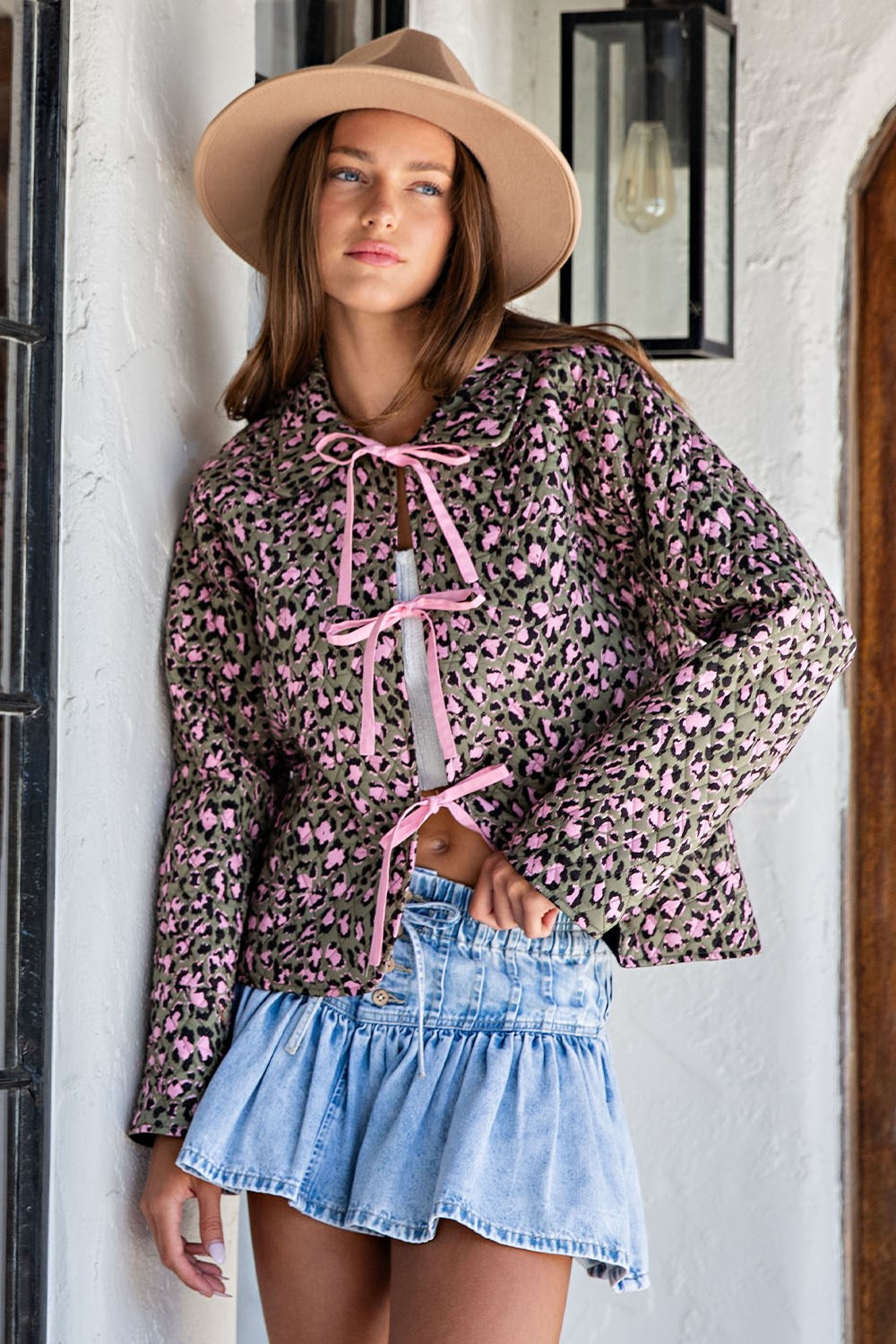 Feline Ribbon Jacket