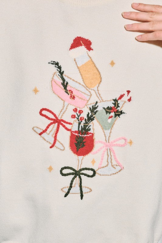 Holiday Cocktail Sweater
