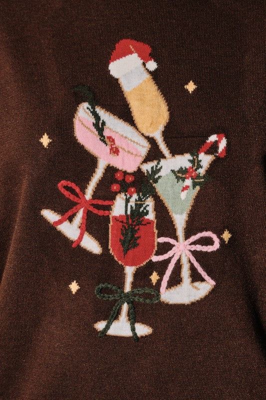 Holiday Cocktail Sweater