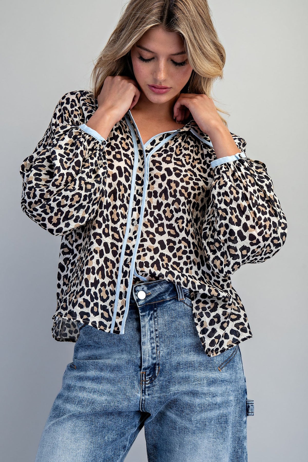 Blue Whisper Top